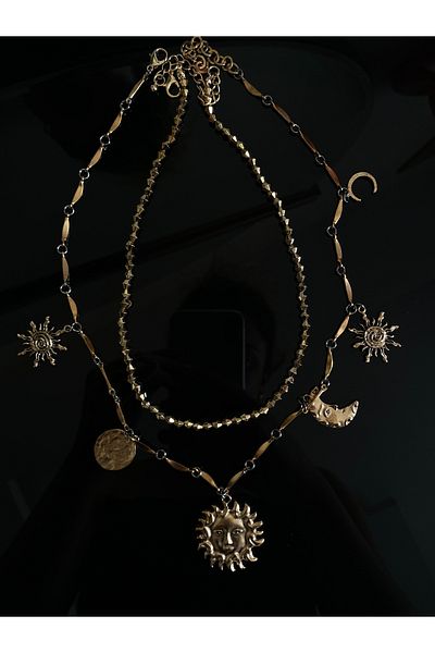 Ofi Brand Model Necklace Set Steel