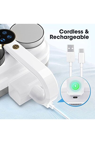 LuckyPower Cordless vacuum cleaner for removing dust and mites