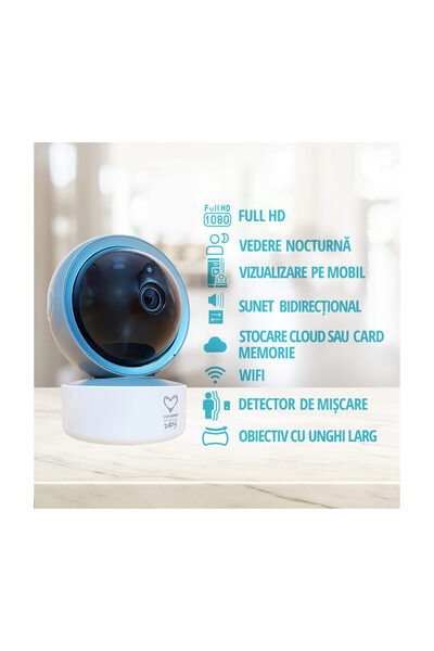 Easycare baby Smart WiFi Video Camera for Surveillance