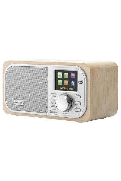 Gogen Internet radio IR 237 BTDAB, 4 W, DAB+/FM, Bluetooth, USB, LCD, alarm clock, silver/brown