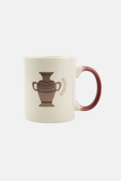 Muy Mucho Ceramic Coffee Mug 330 ml, Cream