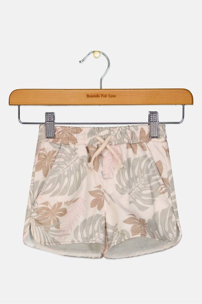 Scene & Heard Toddlers Girl Allover Print Basic Shorts, Multicolor