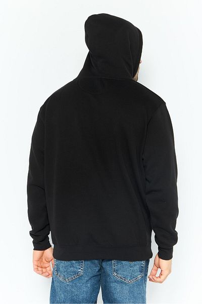 CROOKS CASTLES Men Graphic Printed Hooded Sweatshirt, Black