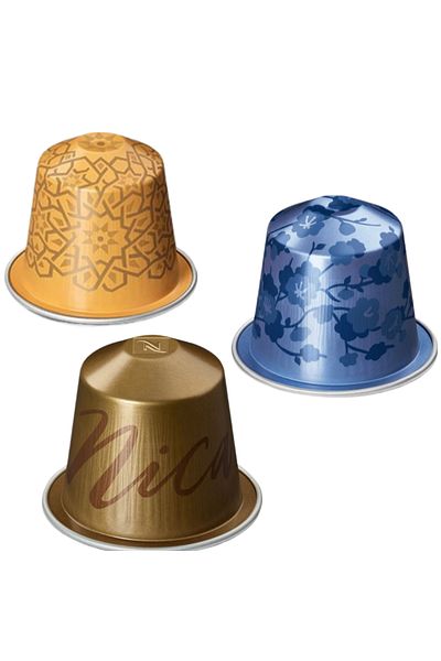 Nespresso Istanbul,Tokyo,Nicaragua Set of 3
