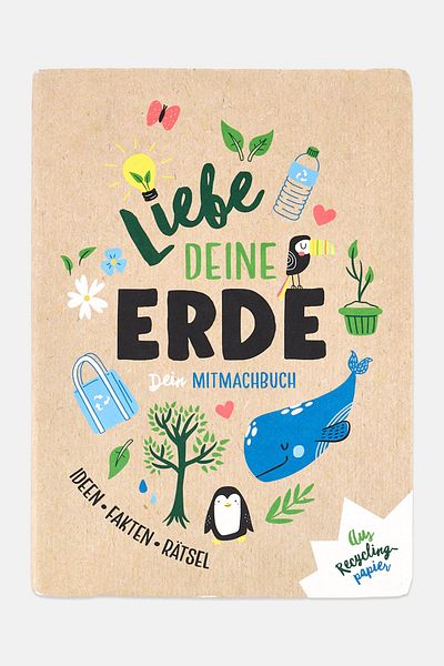 Schwager & Steinlein Verlag If Your Earth Ran Your German Language Activity Book, Beige Combo