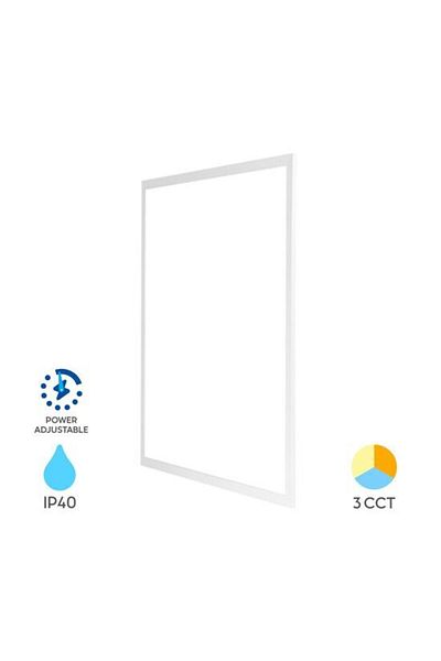 Braytron LED PANEL SLIM 28-33-40W 4400LM 595X595 WHITE 3in1