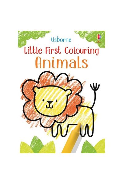 Usborne Publishing Little First Colouring Animals, 3 years+, Usborne