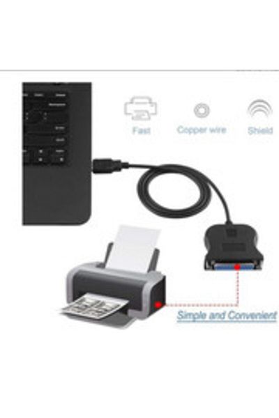 nelbo USB to parallel 25-pin adapter cable