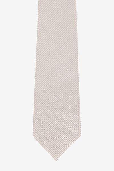 ALTINYILDIZ CLASSICS Men's Beige Patterned Tie