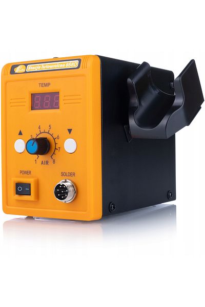 Rosfix NIEZAWODNA STACJA LUTOWNICZA HOT-AIR 858D + TYGIEL + TOPNIK RMA-223