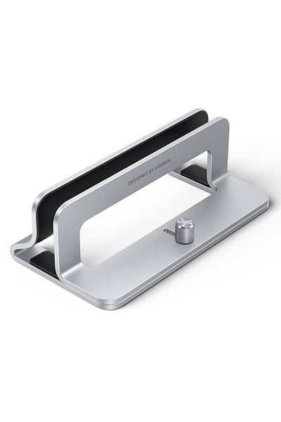 Ugreen Suport vertical pentru MacBook, laptop, tabletă, aluminiu, argintiu
