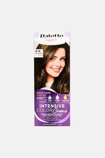 Palette Intensive Color Creme 4-0 Middle Brown Hair Colour