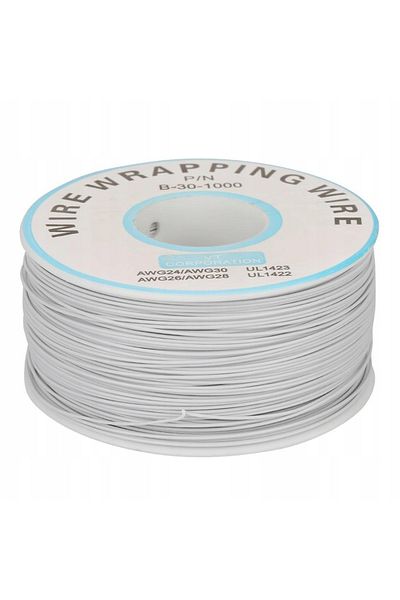 Rosfix Przewód typu kynar AWG 0.25mm szary 200m