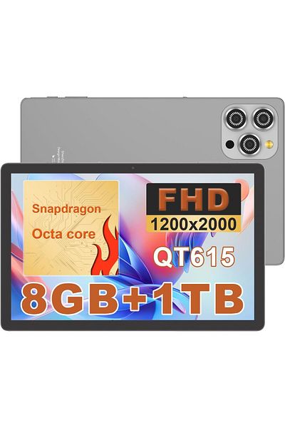 CIDEA C idea 10.36 Inches Tablet, Android 12 Tablet With 2K Screen, 8GB RAM 1TB ROM, Snapdragon QT615, 100