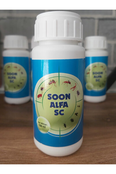 ARTI İLAÇLAMA Soon Alfa sc 100ml Böcek Karınca Örümcek Haşere Kene İlacı Kokusuz