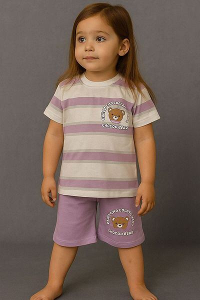 MESCHAIN Children's Clothing Bottom-Top Set