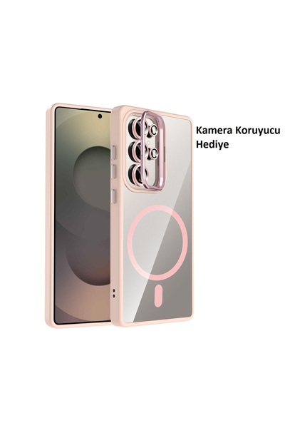 bovinox Samsung Galaxy A55 Case with Stand, Camera Lens Protector, Gift, Matte