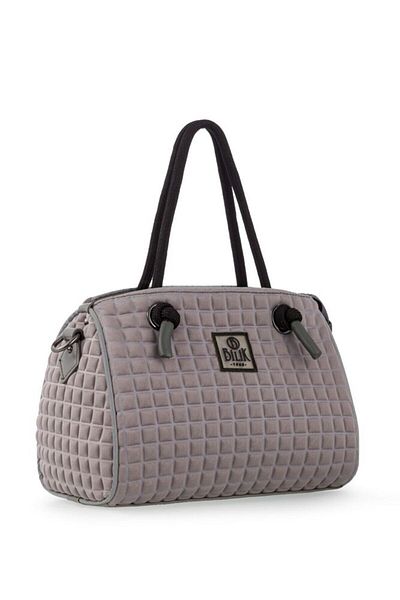 Bilik Deri Scuba Gray Women's Handbag Speedy-M