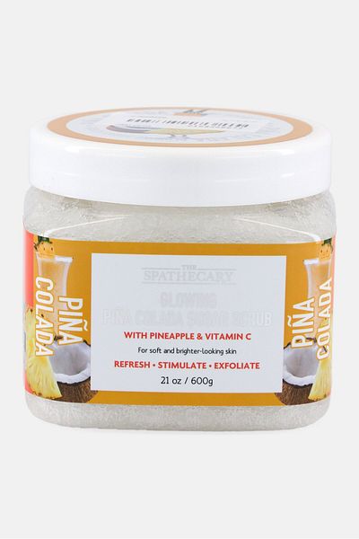 The Spathecary Glowing Pina Colada Sugar Scrub 600g