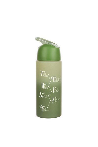 Cosiness Beautiful Life Colorful 500 ml Gray Pc Flask - Water Bottle