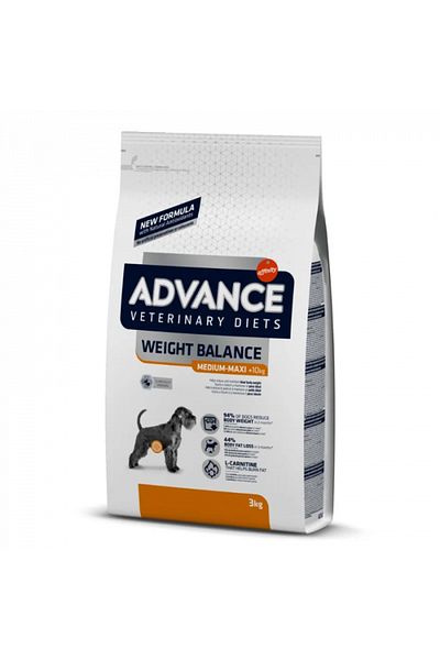 Advance Diete Veterinare pentru Echilibrul de Greutate Mediu-Maxi 3 kg