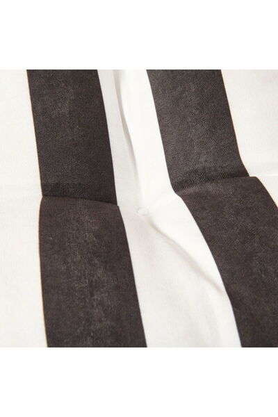 Genel Markalar Soft Sonne Yer Minderi - Siyah / Beyaz - 50x50x14 cm