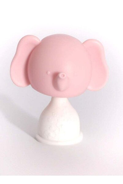 Mommy's Bliss Elephant Rattle Teether – Pink, Soft & Safe Baby Teething Toy