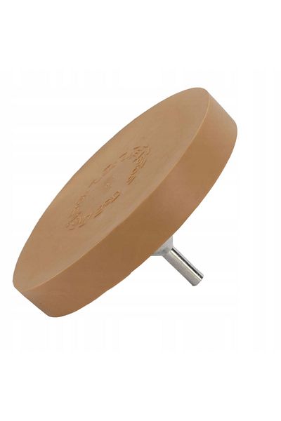 Rosfix Krążek / Dysk gumowy do usuwania kleju z felg 90mm + adapter na wkrętarkę