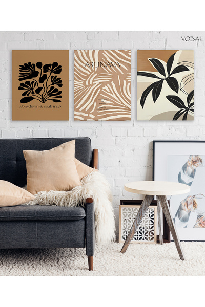 VOBA STORE ΣΕΤ ΤΕΧΝΟΥΡΓΙΑΣ ΣΚΑΝΔΙΝΑΒΙΚΗΣ ΤΕΧΝΟΥΡΓΙΑΣ 3 ΤΕΜΑΧΙΩΝ