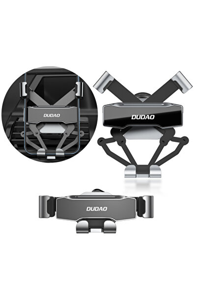DUDAO Suport auto Gravity pentru smartphone, negru