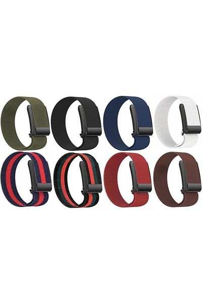 Generic MUNTAQI Pack of 8 Nylon Replacement Band Compatible with Whoop 4.0