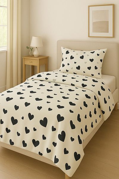 MİRSE Quilted Pique Set Fiber Filling Single Winter 160*215