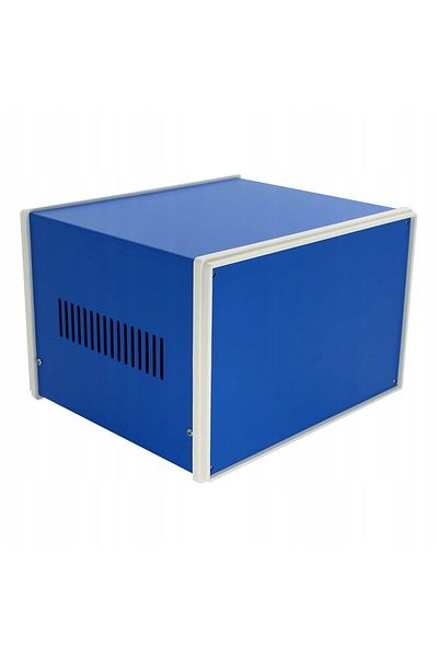 Rosfix Metalowa obudowa niebieska do przyrządów 110x250x190mm