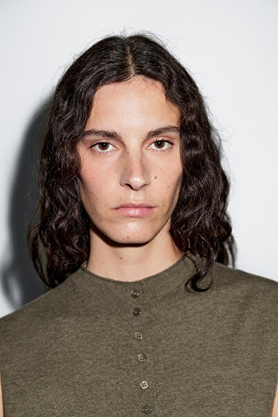 Massimo Dutti Crop yün karışımlı triko süveter