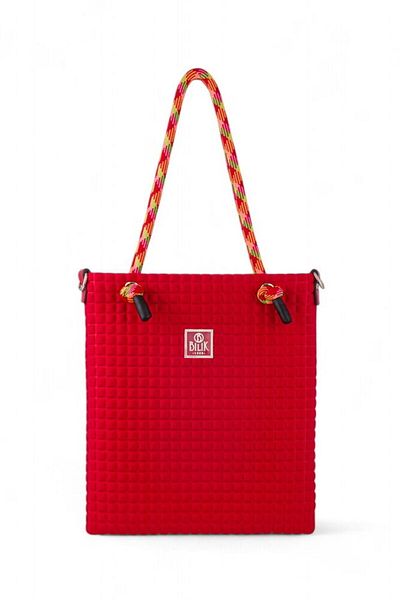 Bilik Deri Scuba Red Women's Shoulder Bag Barbie