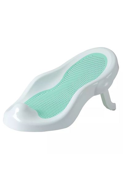 Little Mom Suport de baie pentru copii, Little Mom, pliabil, design ergonomic si sigur, strcutura piramidala, m