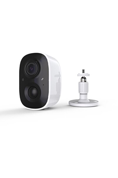GEAKISO Camera de supraveghere, 1080p, Interior/Exterior, Detectare miscare, Night vision, Microfon incorpor