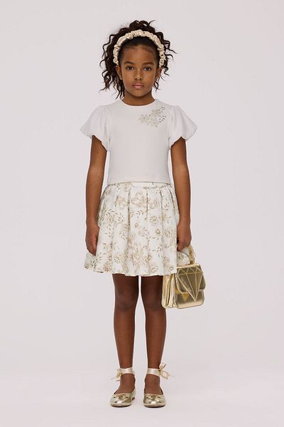 Tyess Girl White Blouse