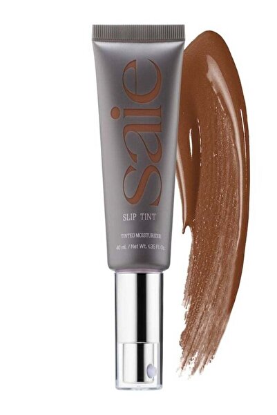 SAIE مرطب ملون خفيف الوزن سليب تينت بعامل حماية من الشمس 35 مع حمض الهيالورون...