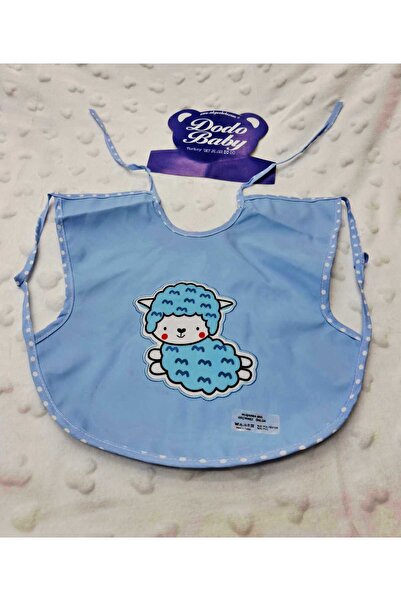 BERKAY Sundan Dodo Baby Oilcloth Liquid Proof Bib for Babies 30X33Cm