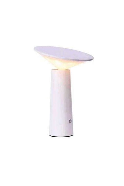 Tescomak LED table lamp, swivel, adjustable, height 19.5 cm, white
