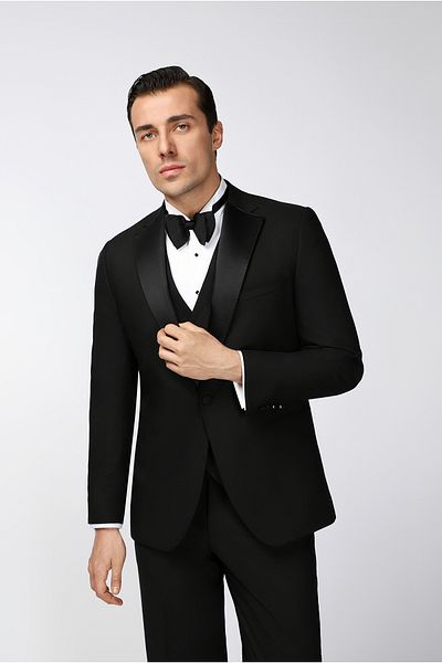Kiğılı Regular Fit Mono Collar Vest Tuxedo & Groom Suit