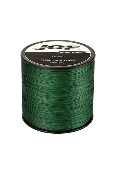 FISHINGBOX MAKE FISHING BETTER Fir de pescuit împletit, 4 fire, 0,40 mm - 27,2 kg, 1000 m, verde - fibră din Japonia