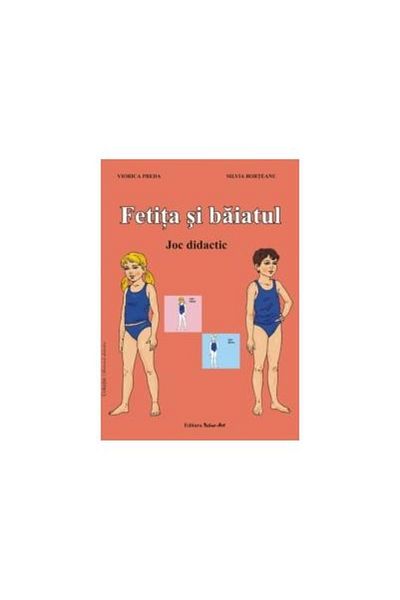 Editura Tehno Art Fetita si baiatul - joc didactic, Viorica Preda