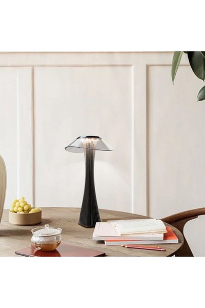 Tescomak Slim Style Rechargeable LED Table Lamp Starry Gray