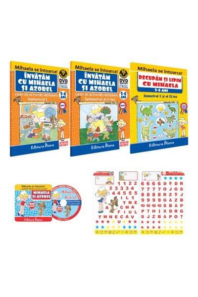 Editura Diana Set Activitati Integrate Mihaela si Azorel Sem I +