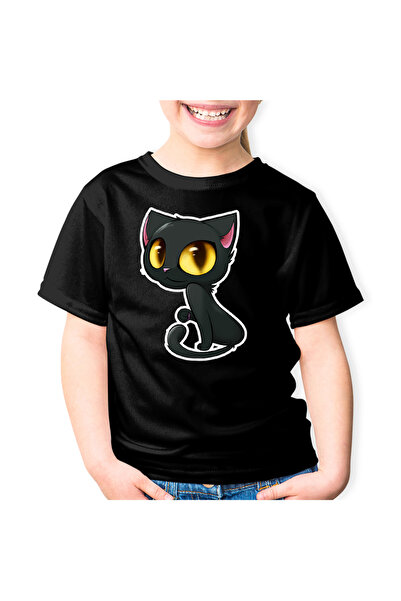 OEM Tricou copii Cartoon Cat Cute Miau