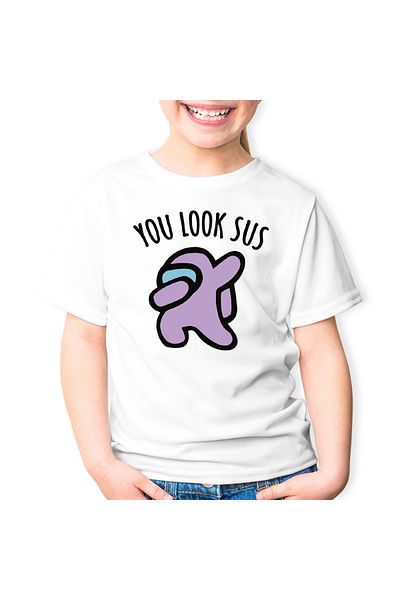 OEM Tricou copii You Look Sus Among Us
