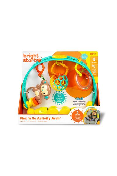 Bright Starts Flex ‘n Go Activity Arch Take-Along Toy, 0 - 36 months