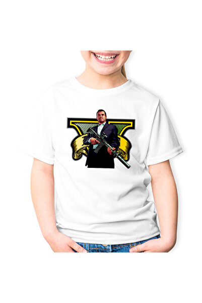 OEM Детска тениска Michael GTA5 Grand Theft Auto